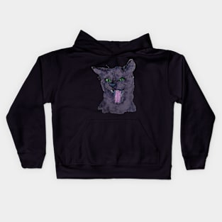 Will Garner Black Cat Kids Hoodie